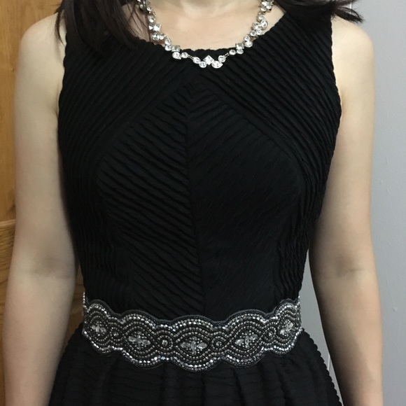 NWT anthropologie black dress XS - Picture 2 of 7